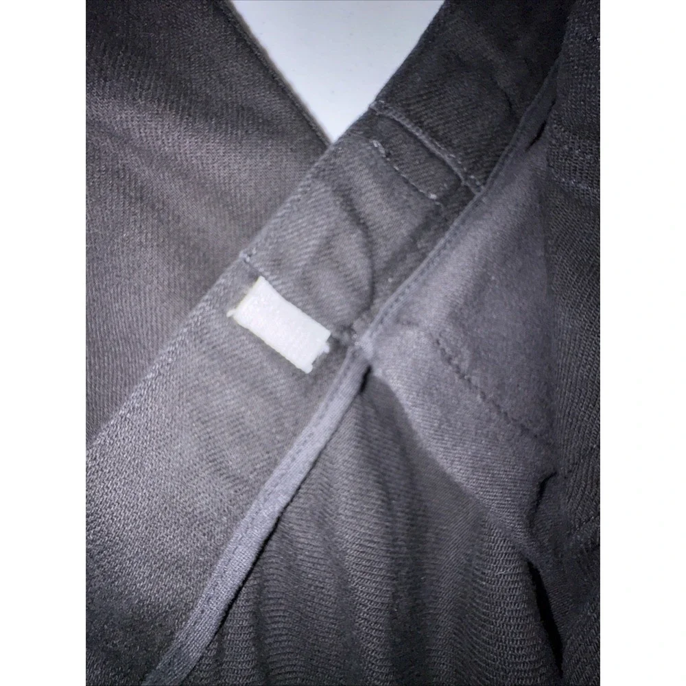 LL Bean Men's Jeans Comfort Waist Black Size 46X23 Hemmed Stretch Short Inseam